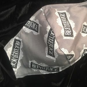(3/$30) Beetlejuice print mask